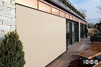 Saubere Stoffspannung auch bei Windlast
