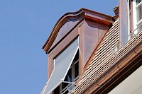 Dachgaube mit Montfix mit Aussteller